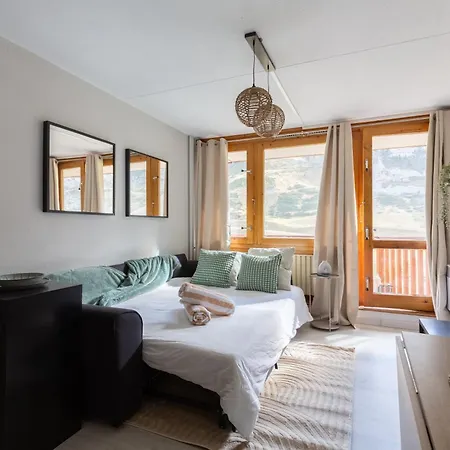 Апартаменты 24 M2 - Classe 2 Etoiles - La Mongie Tourmalet - Pied Des Pistes - Balcon Plein Sud - Parking Public *