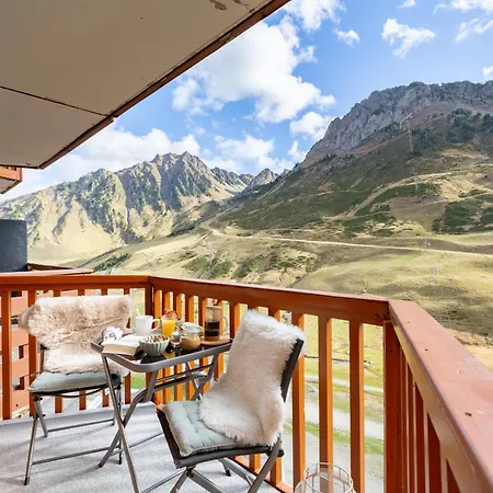 24 M2 - Classe 2 Etoiles - La Mongie Tourmalet - Pied Des Pistes - Balcon Plein Sud - Parking Public